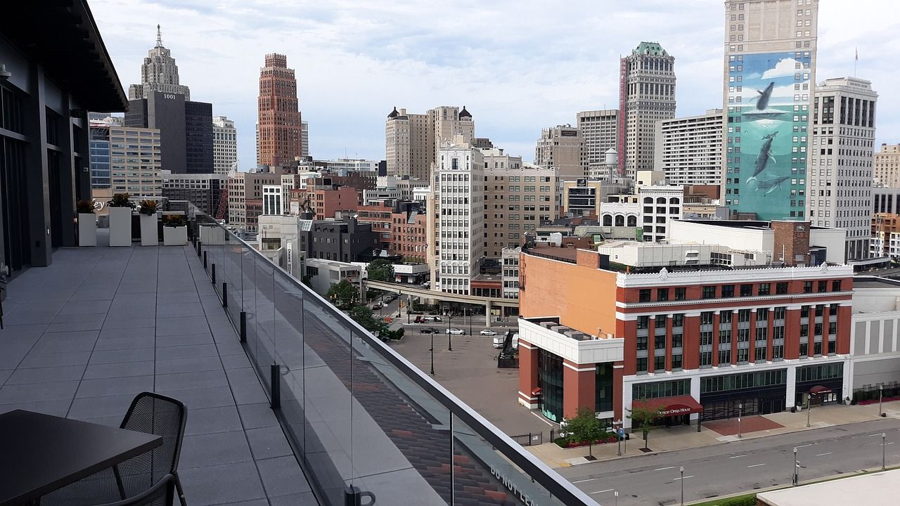 美國底特律展臺設(shè)計搭建：巧妙結(jié)合室內(nèi)外空間