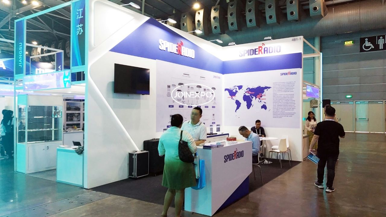 新加坡展臺(tái)設(shè)計(jì)搭建 | 智鑄通信自信亮相新加坡通信展