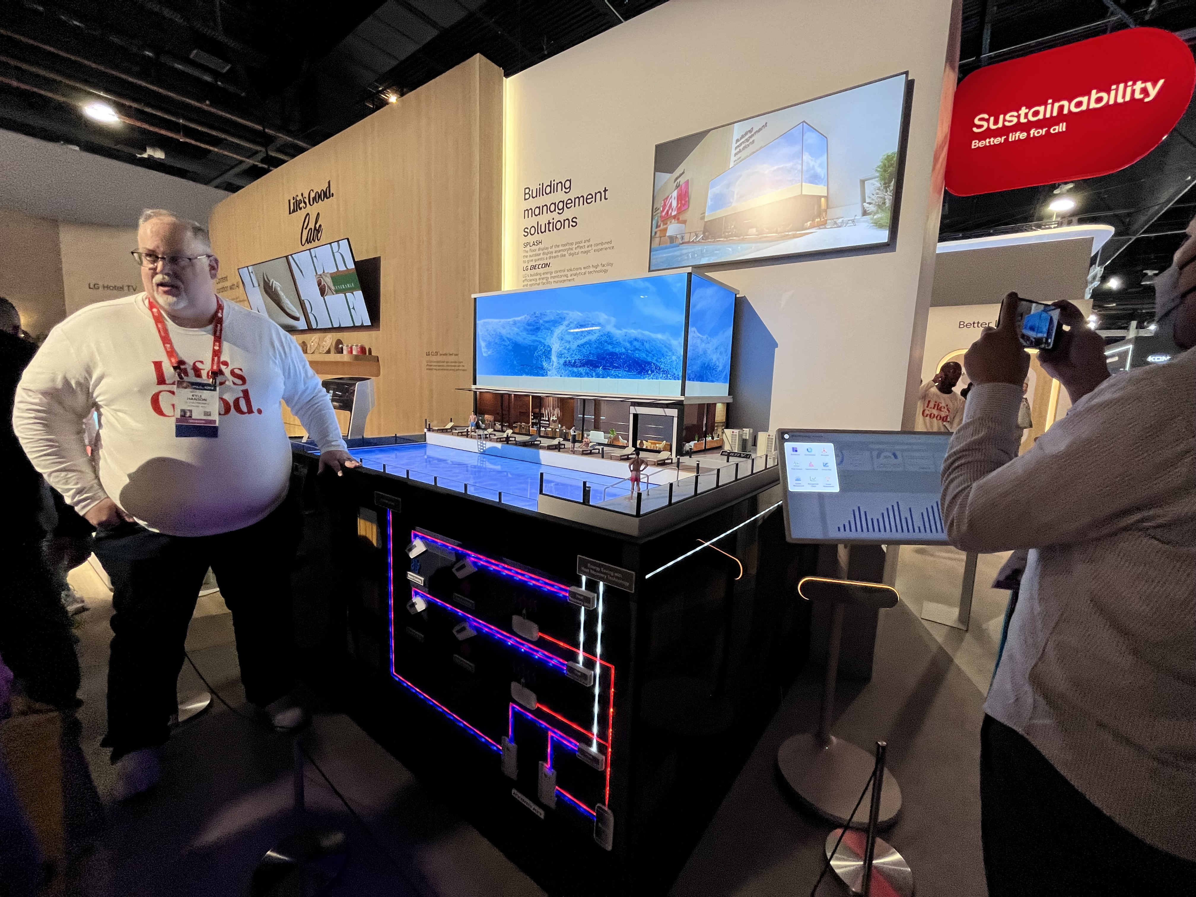 美國展會設(shè)計搭建效果